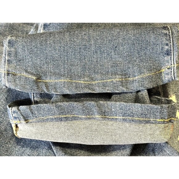 Levi's Womens Jeans 70's High Rise Bell Bottom Flare Distressed Cotton Sz 26x26 - Picture 15 of 16